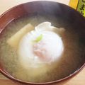 結真は道産子♪'s cooksnap of when they made とろ～り卵入り味噌汁.