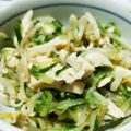 ★のりぞう★'s cooksnap of when they made ささみともやしのごまあえ.