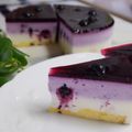 ko_ma_'s cooksnap of when they made ブルーベリーのレアチーズケーキ.