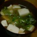 個覧夢's cooksnap of when they made 豆腐と九条ネギの味噌汁.