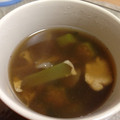 ムーミン谷のmee's cooksnap of when they made 簡単！　舞茸　オクラ　卵の　中華スープ♪.