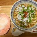 クックR57MIK☆'s cooksnap of when they made 梅しらすのせ「ごはんですよ」でおかゆ♪.