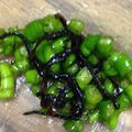 リンゴ猫's cooksnap of when they made 日光唐辛子の塩こんぶとごま油の和え物.