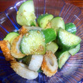 アネクメーネ's cooksnap of when they made 簡単副菜♪きゅうりと竹輪のごま和え.