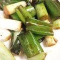 春ネコ's cooksnap of when they made 長ネギのにんにくバター醤油炒め.