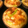 kumaruko's cooksnap of when they made スモークサーモンとズッキーニのキッシュ.