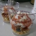terakooo's cooksnap of when they made 水切りヨーグルトとフルグラのデザート.