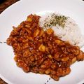 きんさんぎんさん's cooksnap of when they made 鶏挽き肉のカレー.