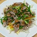 クックHGKJNK☆'s cooksnap of when they made めちゃうま！豚小間もやしの中華あんかけ！.