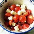 豆乳pudding's cooksnap of when they made ミニトマトとチーズのマリネ.