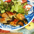 taminobu's cooksnap of when they made 茄子の豚肉巻き　照り焼きソース.