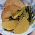ゆんやともも's cooksnap of when they made 副菜に☆さつまいもと小松菜のさっと煮.
