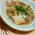 しぶみさ☆'s cooksnap of when they made 大根の豚そぼろ煮.