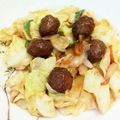 ♡礼♡'s cooksnap of when they made 市販の肉団子で簡単おかず 野菜炒め酢豚風.