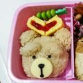ラーメンマンの妻's cooksnap of when they made 簡単☆テッド☆キャラ弁.