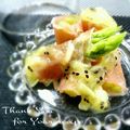 inyako's cooksnap of when they made フルーツソースでアスパラ生ハム巻.