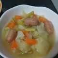 ちゃんぱむ's cooksnap of when they made 簡単★ポトフ★ｺﾝｿﾒ味★.