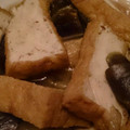 kuminnie's cooksnap of when they made 白だしで♪なすと油揚げの煮物.