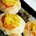 ♪mugi♪'s cooksnap of when they made 薄力粉で♪１分こねパン.