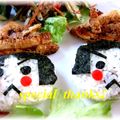いづみうな's cooksnap of when they made こどもの日キャラ弁★金太郎おにぎり.