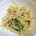 梨パフェ♪'s cooksnap of when they made ∮もやしと水菜✰わさびマヨ✰彡サラダ∮.