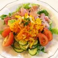 あんなとバニーのママ's cooksnap of when they made 健康美人♥コリンキーサラダ.