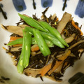 毎日楽しい's cooksnap of when they made 食物繊維たっぷりのごぼうとひじきの煮物.