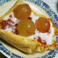 あーもこ's cooksnap of when they made *水切りヨーグルトdeデザートトースト*.