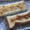 きらり流れ星's cooksnap of when they made 何もないときに！きなこトースト♪.