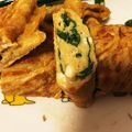 めのおう's cooksnap of when they made お弁当やおかずに^ ^ニラの中華風卵焼き.