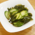 反省堂書店（のぐち）'s cooksnap of when they made きゅうりとわかめの酢の物.