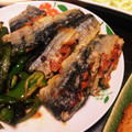 こっとんしゃん's cooksnap of when they made さんまの梅しそ焼き.
