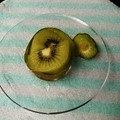 おおなべ's cooksnap of when they made キウイカップ＊カフェ風の切り方･盛り付け.