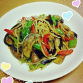 くーティン's cooksnap of when they made ナスとピーマンのコク炒め.