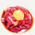まいやな's cooksnap of when they made あんにゃのマグロのユッケ風♡.