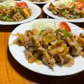 そろそろねんね's cooksnap of when they made 豚こまと玉ねぎで簡単しょうが焼き☆.