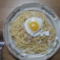 ゆみそば's cooksnap of when they made 卵とろ02♡あっさりクリームパスタ.