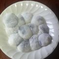みゅん2ママ's cooksnap of when they made ごまだれ入り大福✿美味しいよ☆.