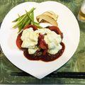 れんりんらんママ's cooksnap of when they made コク旨☆ハンバーグのアボタルソース.