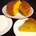 Kosemi's cooksnap of when they made かぼちゃのスポンジケーキ♡.