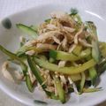 sumityon830's cooksnap of when they made ✿ささみと胡瓜のわさび醤油和え✿.