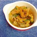 miePINK's cooksnap of when they made 子供も大好物♡甘めのニラモツ丼.