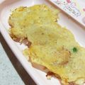 カスミピラティス's cooksnap of when they made ご飯で簡単♪お好み焼き～♪.