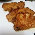 ラニバー's cooksnap of when they made 片栗粉も卵もいらない。手抜きのトンカツ.