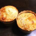 東湖さん's cooksnap of when they made ﾎｯﾄｹｰｷﾐｯｸｽで朝食おかずマフィン.