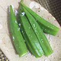 yukkiddr02's cooksnap of when they made オクラの茹で方覚書(子供用).
