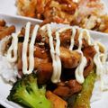 ゴレンジャイ's cooksnap of when they made 鶏胸肉の簡単丼.