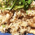 なっ2's cooksnap of when they made 舞茸と茗荷のチャーハン.