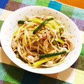 とこきち's cooksnap of when they made 豚こまで＊柔らか茹で豚とモヤシの和え物＊.