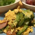seacomet's cooksnap of when they made ゴーヤ入りふわふわ卵炒め☆チーズ味☆.